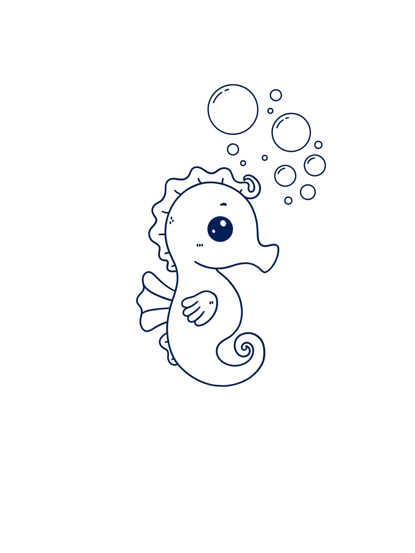 Vida Tropical Kids Beach Blanket – Seahorse
