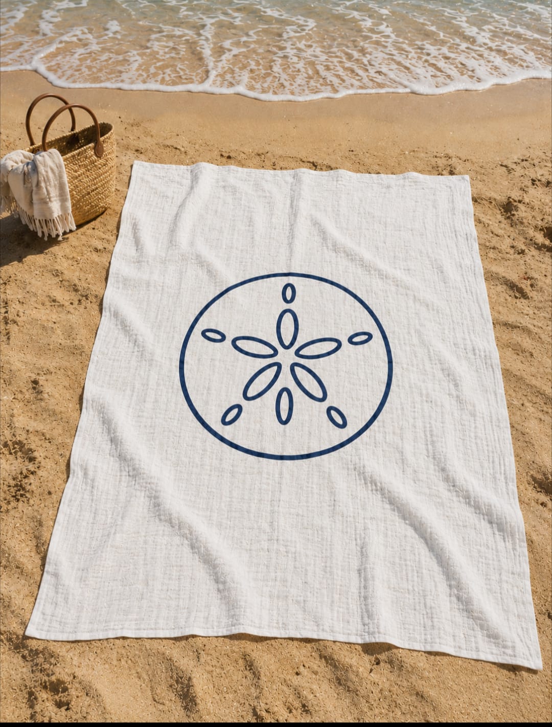 Vida Tropical  Beach Blanket – Sand Dollar