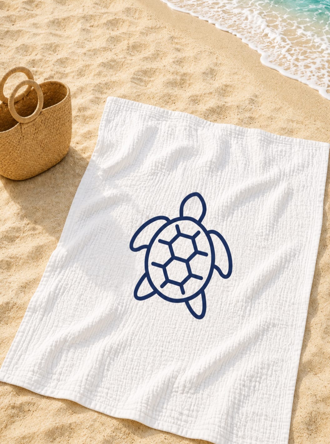 Sea Turtle Beach Blanket