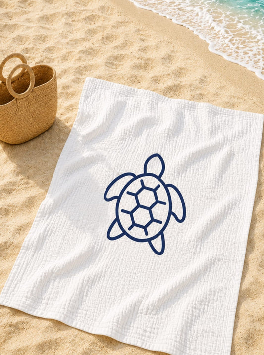 Sea Turtle Beach Blanket