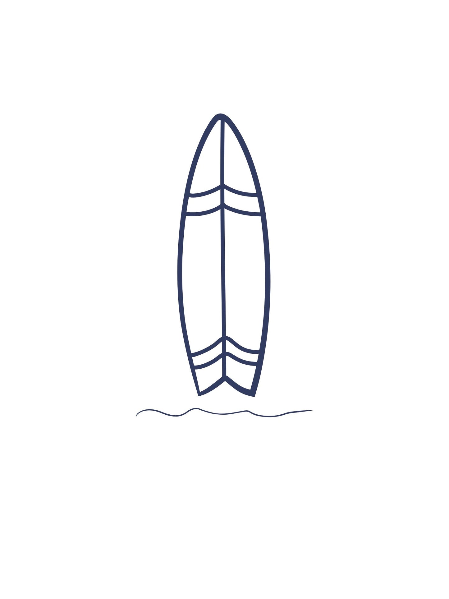 Vida Tropical  Beach Blanket – Surfboard