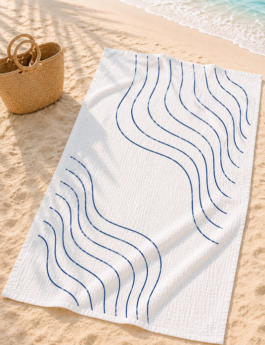 Wave Beach Blanket